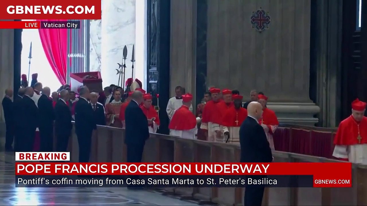Pape - Le cercueil du pape François est arrivé à la basilique Saint-Pierre, où les fidèles pourront venir se recueillir pendant trois jours - VIDEO