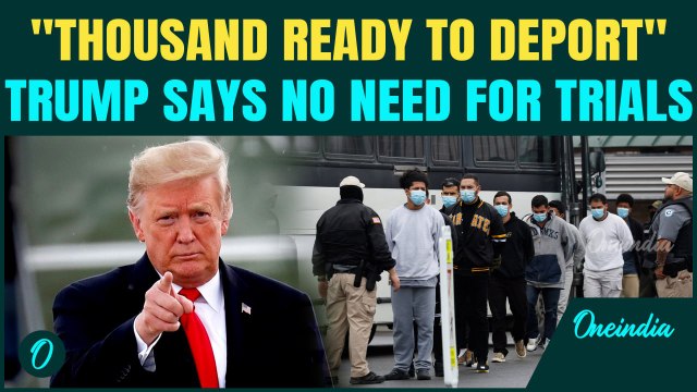 Trump Says 'DEPORT WITHOUT TRIALS' | Critics Slam 'DICTATOR TALK' After Congo, Venezuela Claims