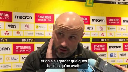 Nantes - Pallois après le nul face au PSG : "On a montré un beau visage"