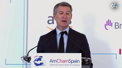 Feijóo tilda de "burla" que Sánchez presente un plan militar con parte de su Gobierno en contra