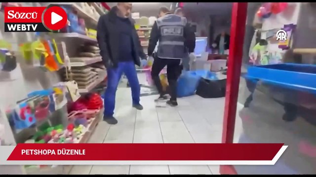 İstanbul'da petshopa düzenlenen uyuşturucu operasyonda 4 şüpheli yakalandı