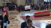 El féretro del Papa ya está en la Basílica de San Pedro