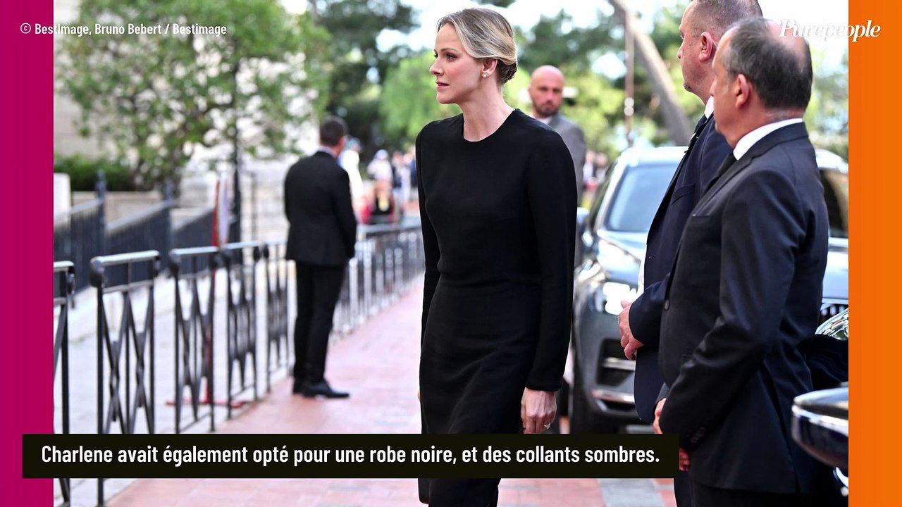 Le prince Albert II et la princesse Charlene affichent un visage sombre aux côtés de Caroline de Monaco
