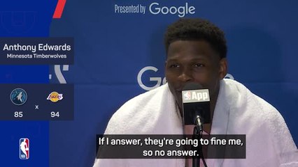 'If I answer, they will fine me' - Edwards unhappy with referee calls