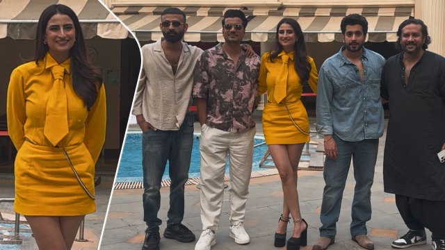 Sunny Singh,Palak Tiwari, Beyounick, Aasif Khan Along With Director Siddhant Sachdev Spotted For Promote Their Upcoming Film The Bhootnii yt rahul