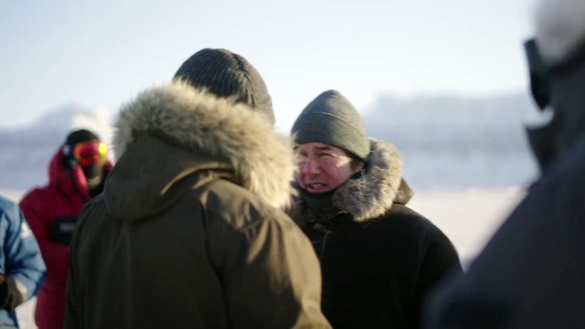 Mission Impossible The Final Reckoning Movie Making Of -Shooting in Svalbard