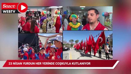 23 Nisan yurdun her yerinde coşkuyla kutlanıyor