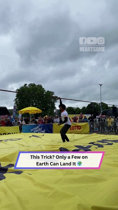 He Landed the Trick Only a Few in the World Can Do 😱🔥 | Heartsome 💖