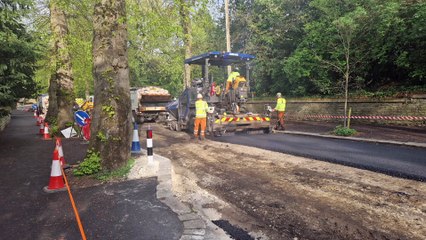 Amey resurfacing Kenwood Road, Nether Edge