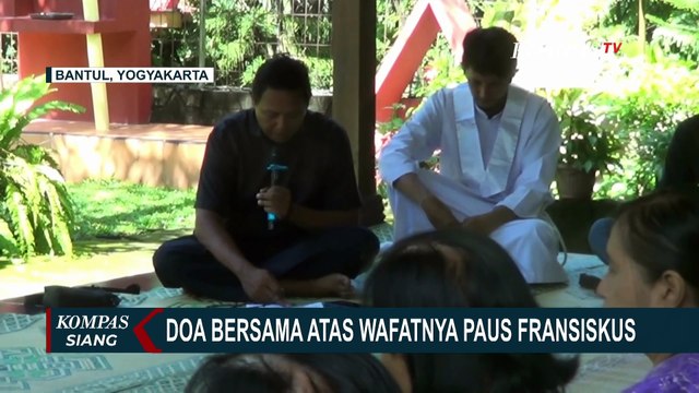 Duka Mendalam Umat Katolik Indonesia Wafatnya Paus Fransiskus, Doa Bersama di Berbagai Daerah