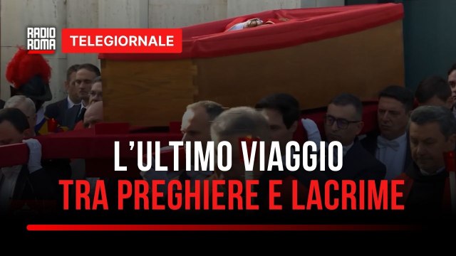 Traslata da Casa Santa Marta alla Basilica di San Pietro la salma di Papa Francesco