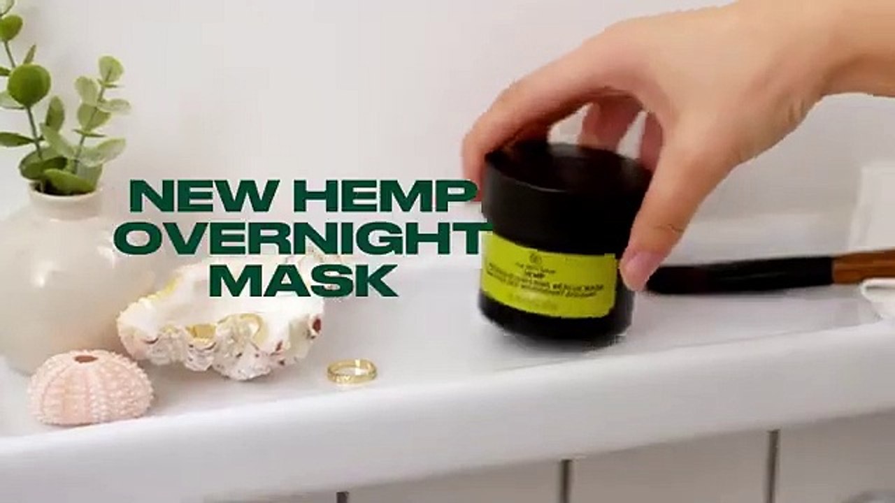Hemp Overnight Face Mask For Very Dry Skin by The Body Shop
