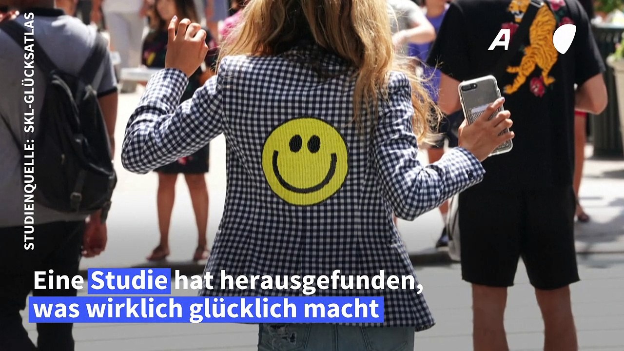 Studie: Das macht uns glücklich