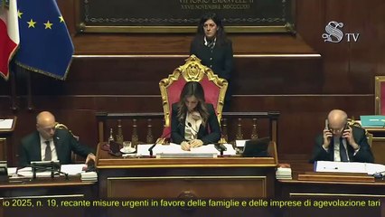 Potenti - Intervento in Senato (23.04.25)