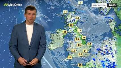 Met Office Afternoon Weather Forecast 23/04/2025 - Sunniest in the north and east