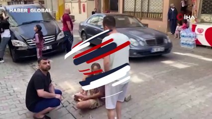 İstanbul'daki depremde balkondan atlayan kişi yaralandı
