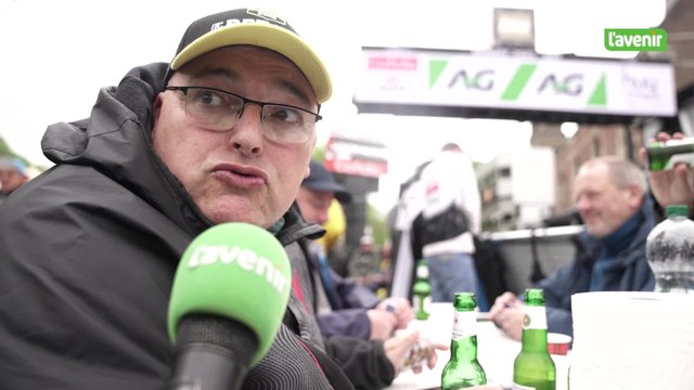 Flèche wallonne 2025 : les premiers supporters sont encore arrivés très tôt dans le Mur de Huy