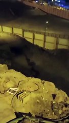 VIDEO: ¡Insólita fuga! Reo escapa trepando muro y grita "¡Aleluya, Cristo vive!"