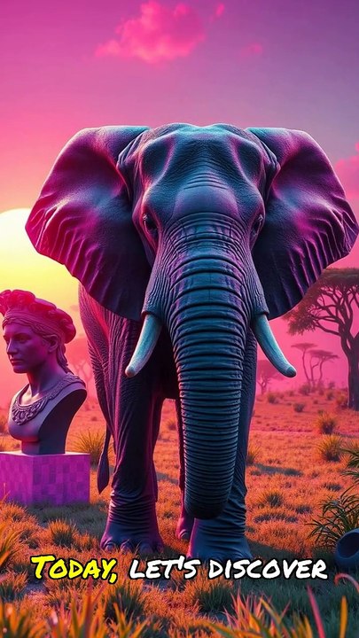 The Majestic Elephant 🐘  Power, Grace & Intelligence