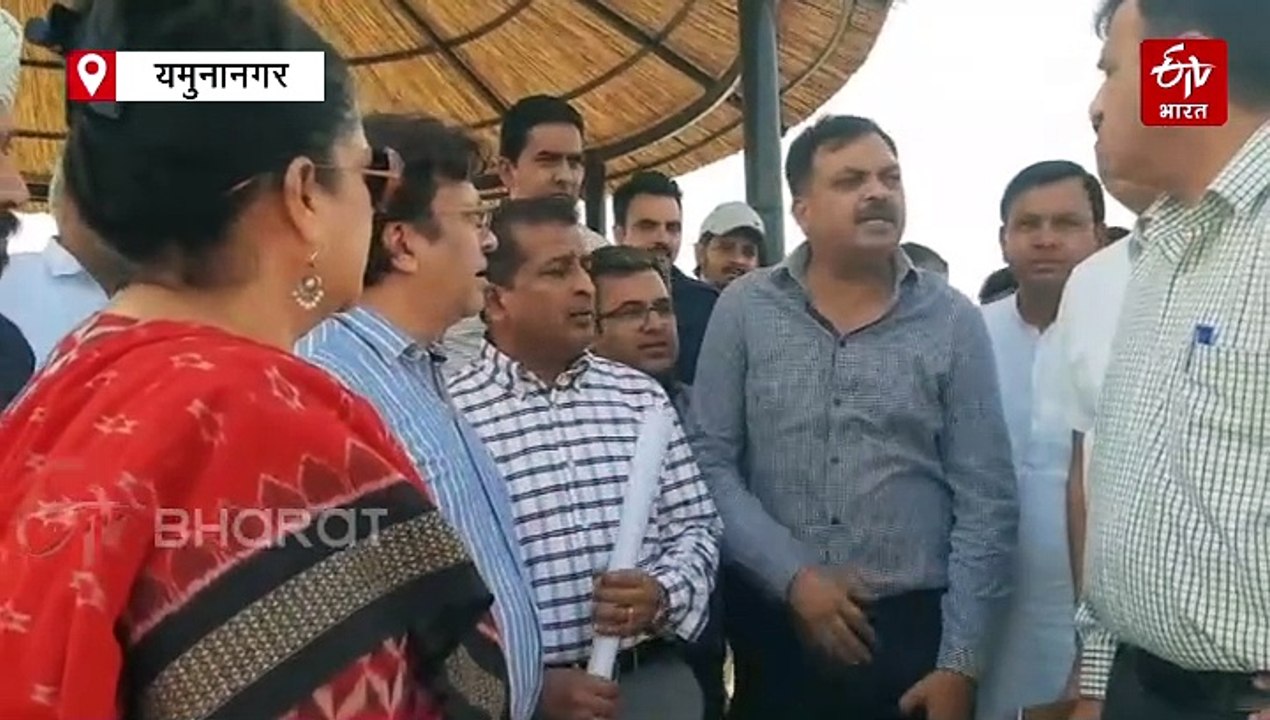 मंत्री श्रुति चौधरी को सता रही हथिनी कुंड बैराज...