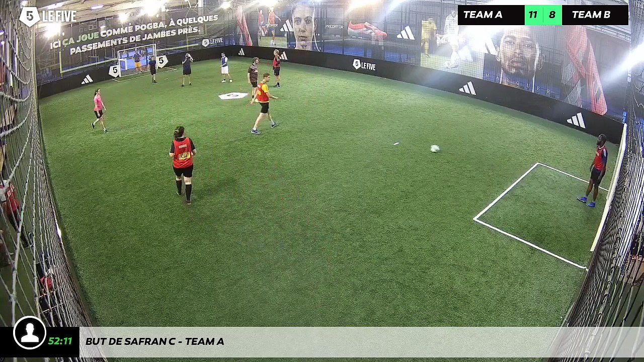 But de Safran C - Team A