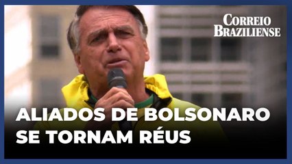 Seis aliados de Bolsonaro se tornam réus por suposta tentativa de golpe, decide STF