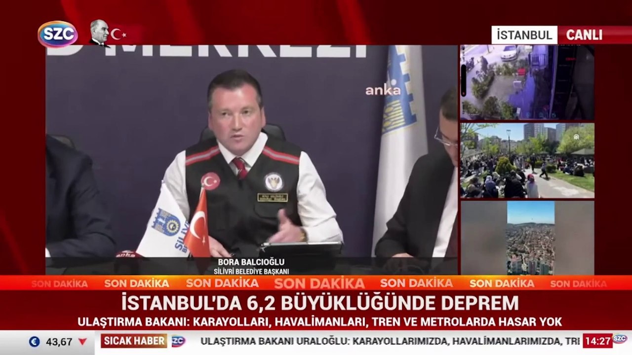 İstanbul'da bir deprem daha: AFAD'dan uyarı