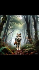 Wolf and deer friend ship