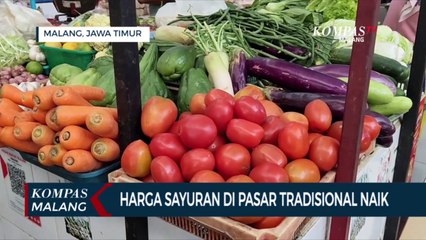 Harga Komoditi Sayur di Pasar Tradisional Malang Naik