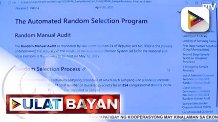 Source Code ng Automated Random Selection Program, ininspeksyon para sa #HatolNgBayan2025