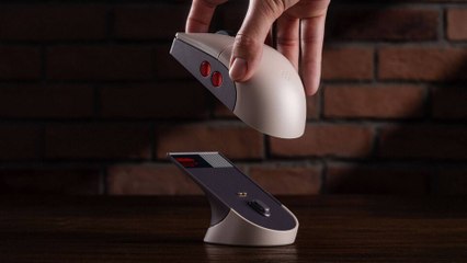 Für Retro-Fans: 8BitDo bringt kabellose Maus im NES-Design