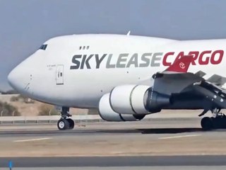 Platte Reifen: Flugzeug muss Start abbrechen