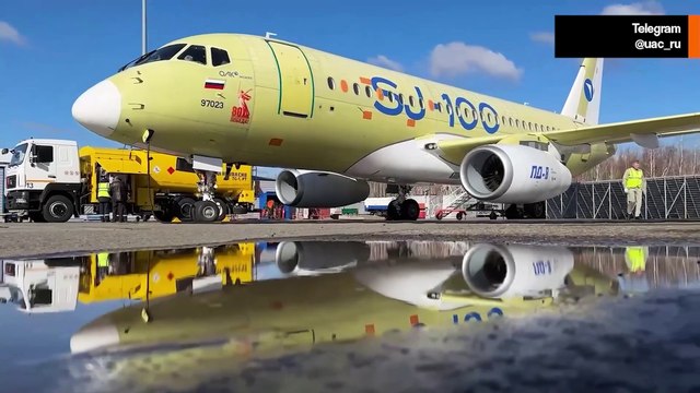 Tredje prototypen av Superjet med ryska motorer genomförde sin första flygning med framgång