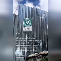 Deprem toplanma alanına 'inşaat' engeli! Vatandaşlar sokak aralarında bekledi...