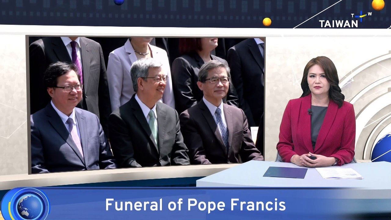 Former VP Chen Chien-jen Named Taiwan's Envoy To Attend Pope's Funeral