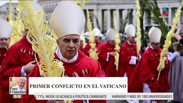 RepicanPrimer conflicto del cónclave: cardenal insiste en participar pese a que le quitaron el voto
