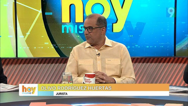 Contundentes declaraciones de Olivo Rodríguez Huertas en Hoy Mismo