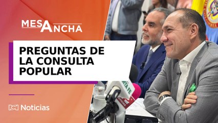 Consulta popular: expertos analizan el cuestionario de las 12 preguntas
