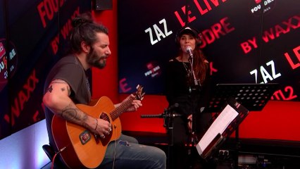 Zaz & Waxx interprètent "Sains et Sauf" en live dans Foudre