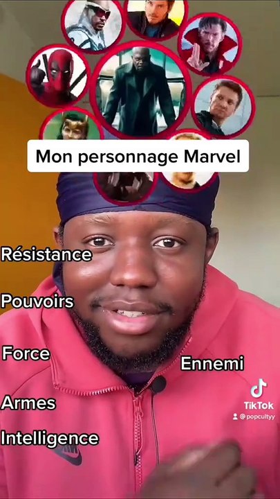 Mon personnage marvel 1