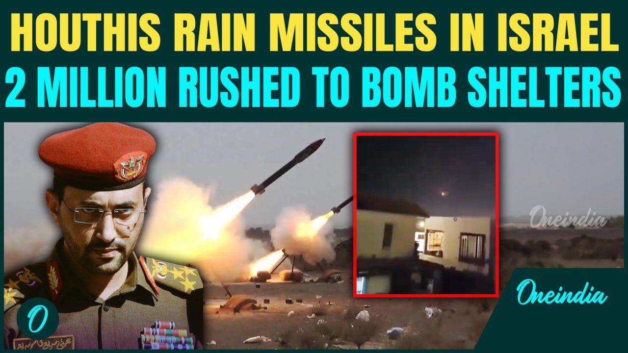 Houthis’ Back-to-Back Missile, Drone Strikes Shock Israel; Furious Houthis Hit ‘Rare’ Israeli Target