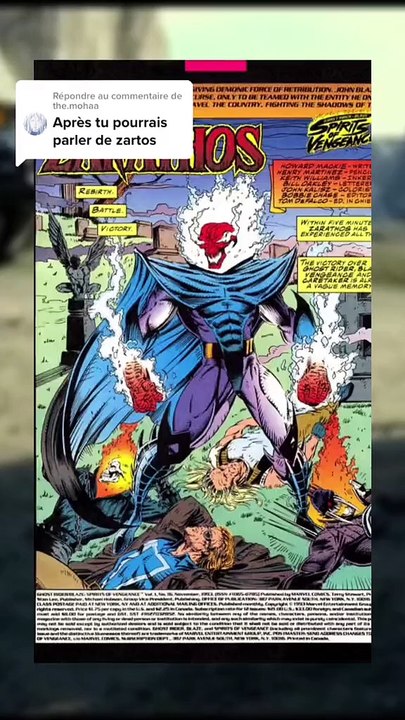 Qui est zarathos ghost rider