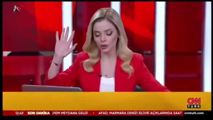 Terremoto a Istanbul, la paura della conduttrice di Cnn Turchia in diretta