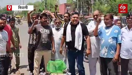 पहलगाम आतंकी हमले के विरोध में फूटा गुस्सा, भिवानी और सोनीपत में पाकिस्तान का फूंका पुतला