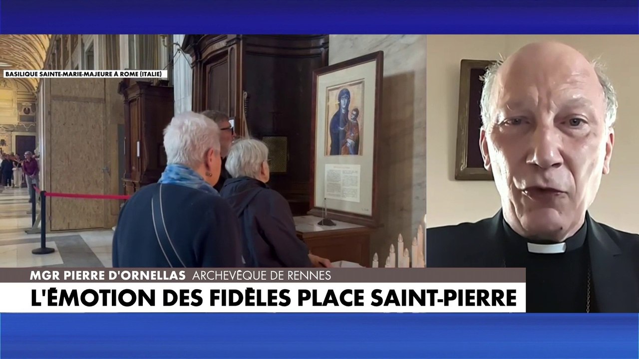 Mgr Pierre d’Ornellas : «Son dernier message de paix à Pâques est extraordinaire»
