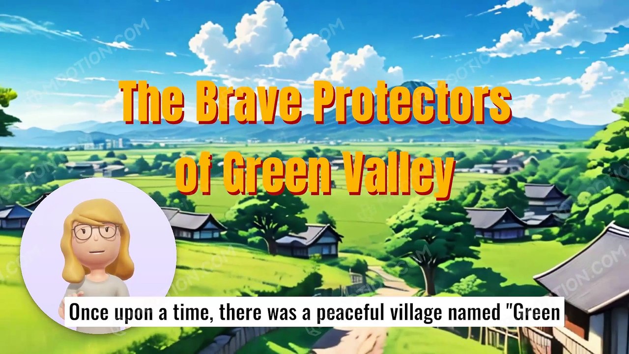 The Brave Protectors of Green Valley|How Kids Saved Their Village|The Brave Protectors |Animated Kids Story about Teamwork & Courage|best bedtime story for kids