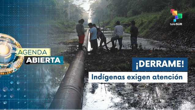 Comunidades indígenas protestan por el derrame petrolero en Perú