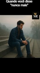 Quando você disse, nunca mais