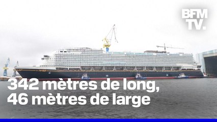 Disney dévoile un immense bateau de croisière de 342 mètres de long