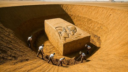Le tombeau longtemps perdu d'un pharaon disparu vient d'être révélé